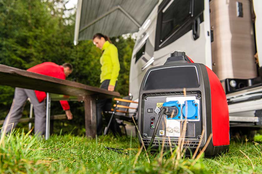 Modern Gasoline Powered Generator